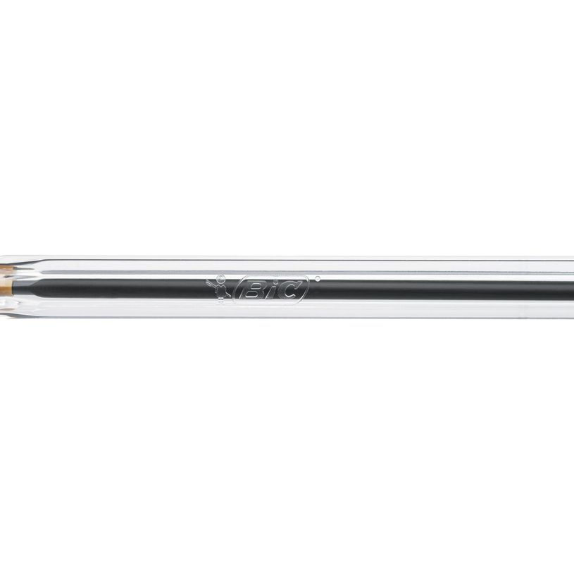 3086121601033-BIC Cristal - 4 Stylos à bille - noir, rouge, bleu, vert - 1 mm - pointe moyenne-P_99999642_5-4