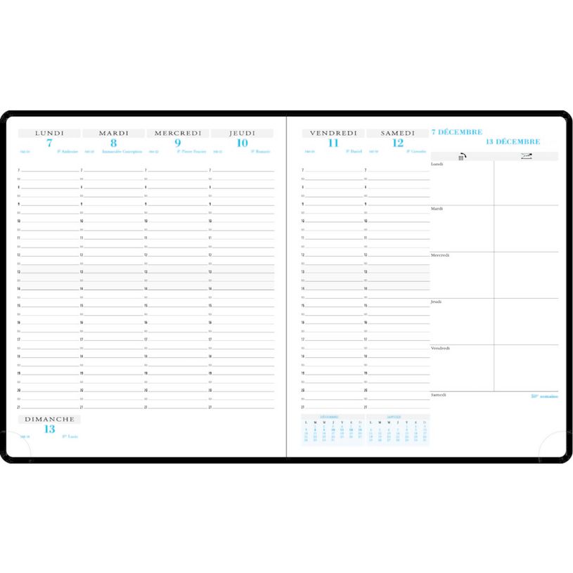 3660942004473-Agenda Barbara Horizons 22 - 1 semaine sur 2 pages - 18,5 x 22,5 cm - noir - Exacompta-P_99999828_3-1