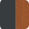 Anthracite/Merisier