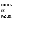 motifs de pâques