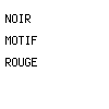 noir motif rouge