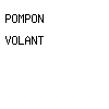 pompon volant