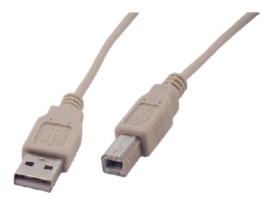 MCL Samar - câble USB 2.0 type A / B mâle - 5m