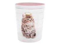 Quo Vadis - Corbeille à papier - 7L - métal - disponible en différents modèles chien / chat