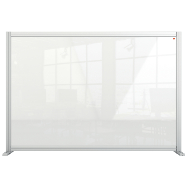Nobo Premium Plus - Cloison de séparation - 140 x 100 cm - acrylique clair