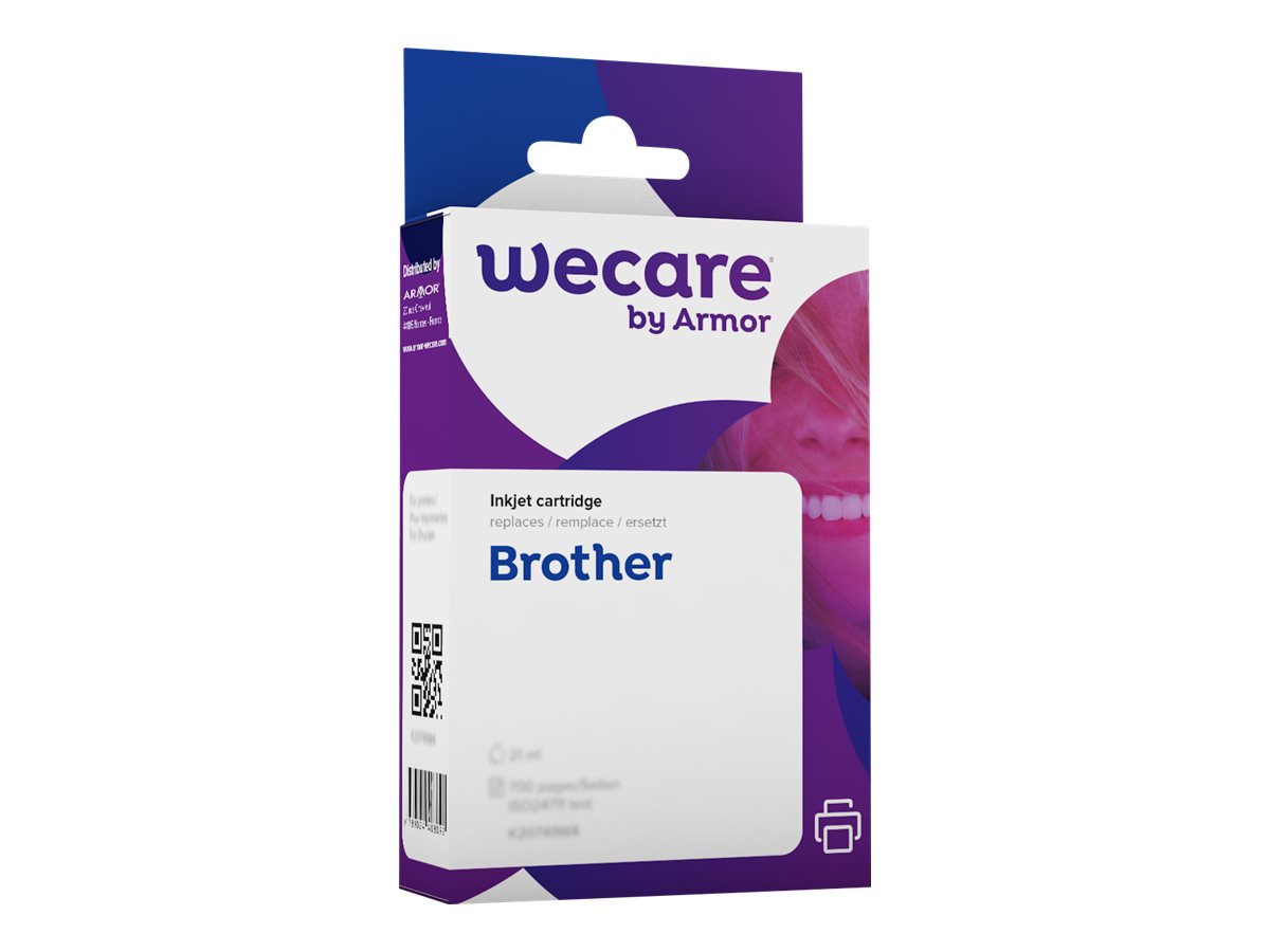 Cartouche compatible Brother LC980 - cyan - Wecare K20346W4 