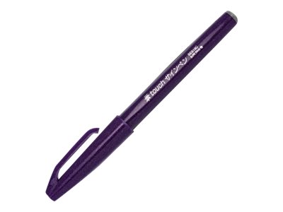 Pentel - Feutre pinceau à pointe souple - violet
