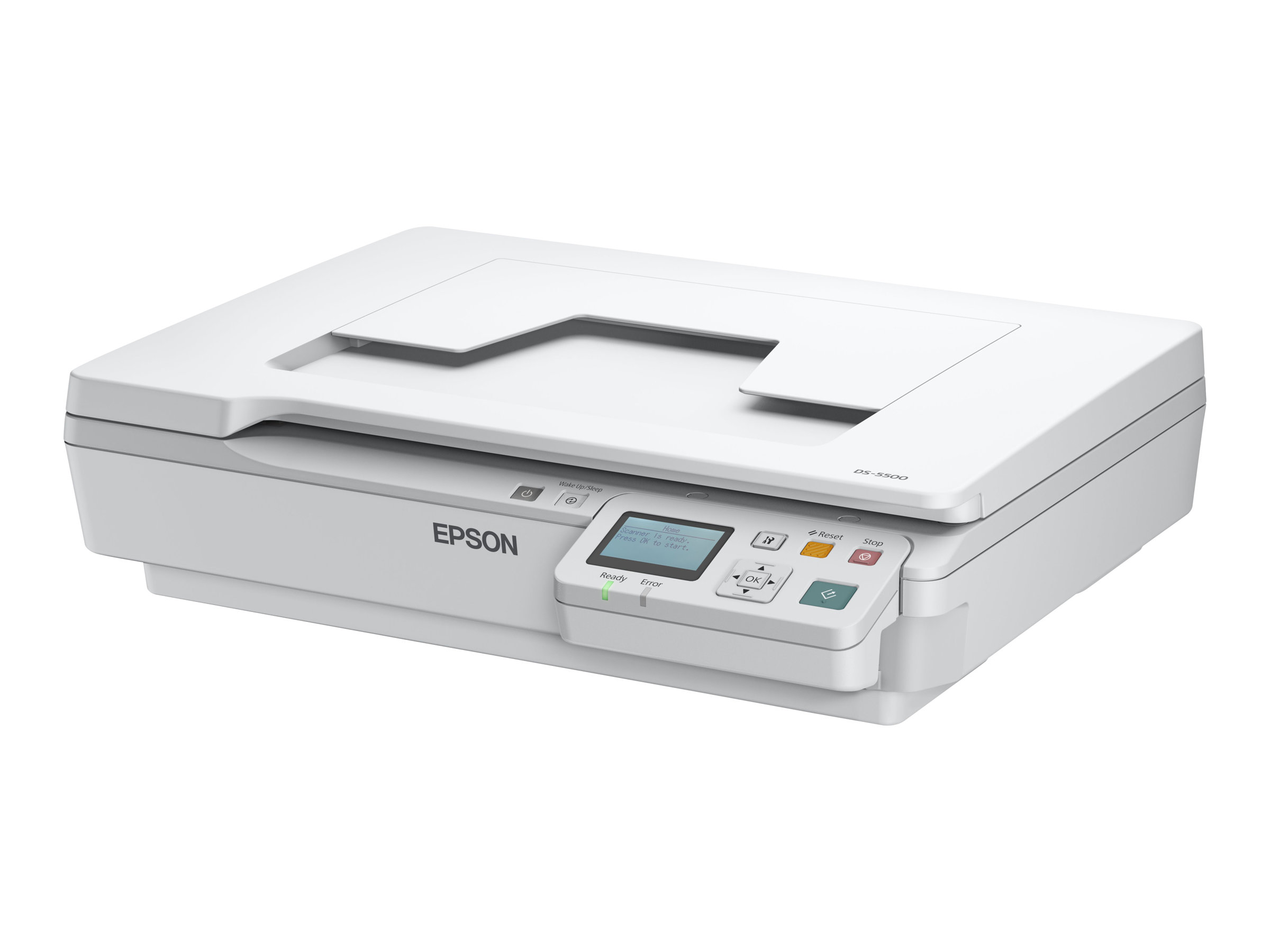 Epson WorkForce DS-5500N - scanner de documents A4 - 1200 ppp x 1200 ppp - 7.5ppm