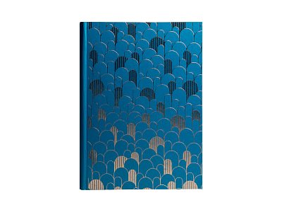 Exacompta Neo Deco - Livre d'or - 27 x 22 cm - 100 pages - bleu