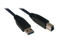 MCL Samar - câble USB 3.0 type A (M) vers USB 3.0 type B (M) - 2 m - noir