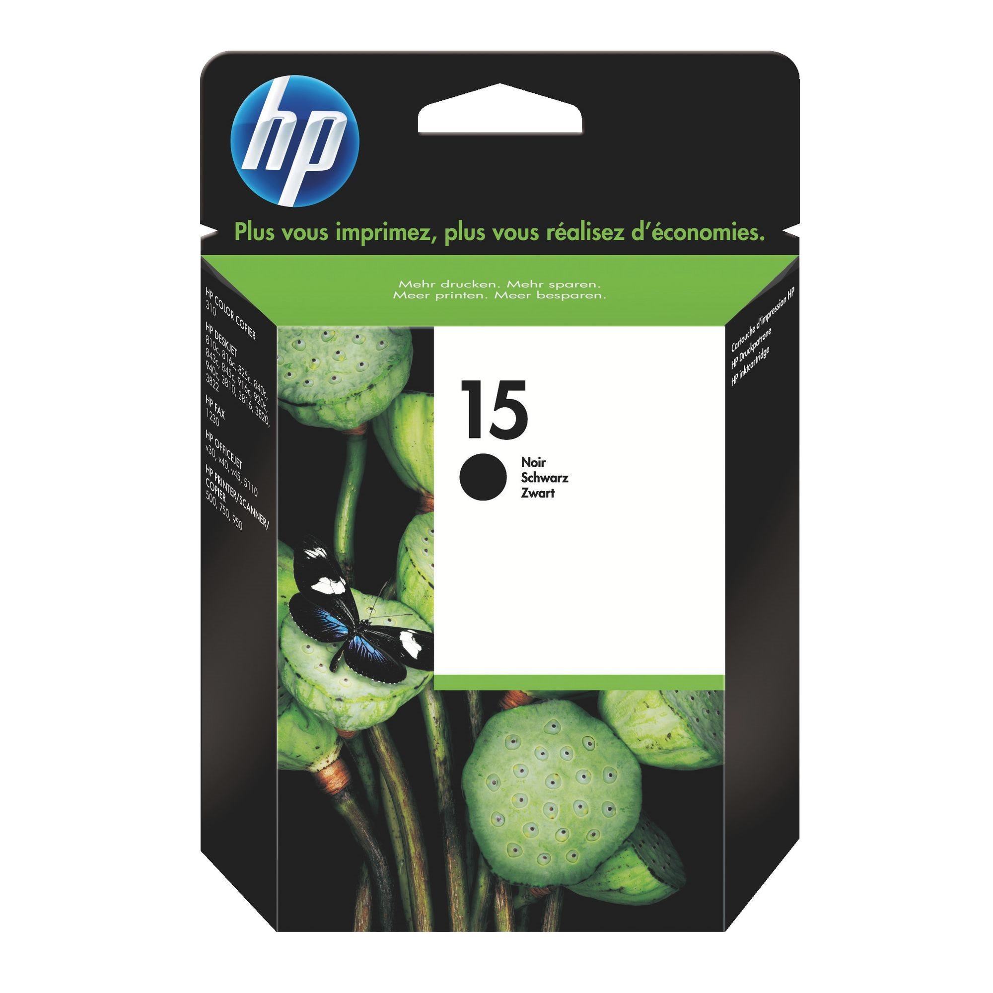 HP 15 - noir - cartouche d'encre originale