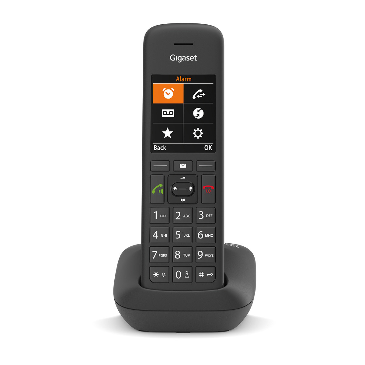 Gigaset C575 - téléphone sans fil - noir