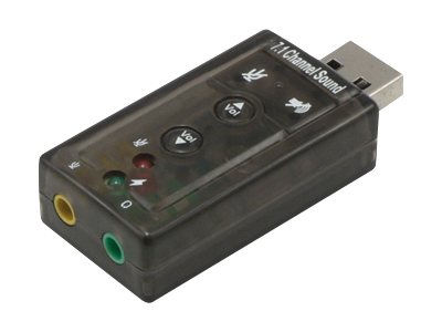 MCL Samar - convertisseur USB 2.0 vers Audio effet 7.1 (casque et micro)