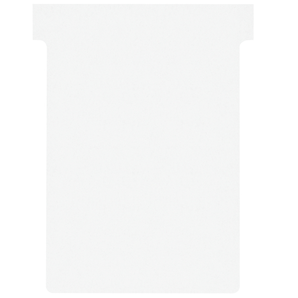 Nobo - 100 Fiches en T - Taille 3 - blanc