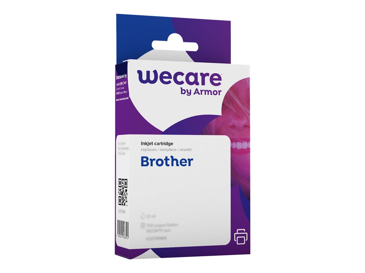 Cartouche compatible Brother LC125XL - cyan - Wecare K20539W4 