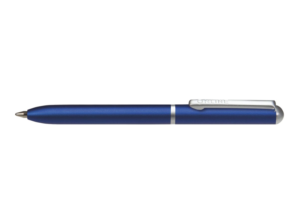 Online - Mini Stylo à bille bleu - encre noire