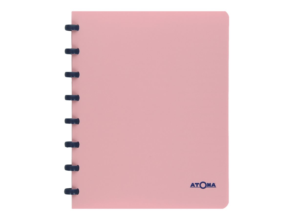 Atoma Trendy Cahier Quadrillé A5 72 Feuilles (4 X 8 Mm) - Rouge