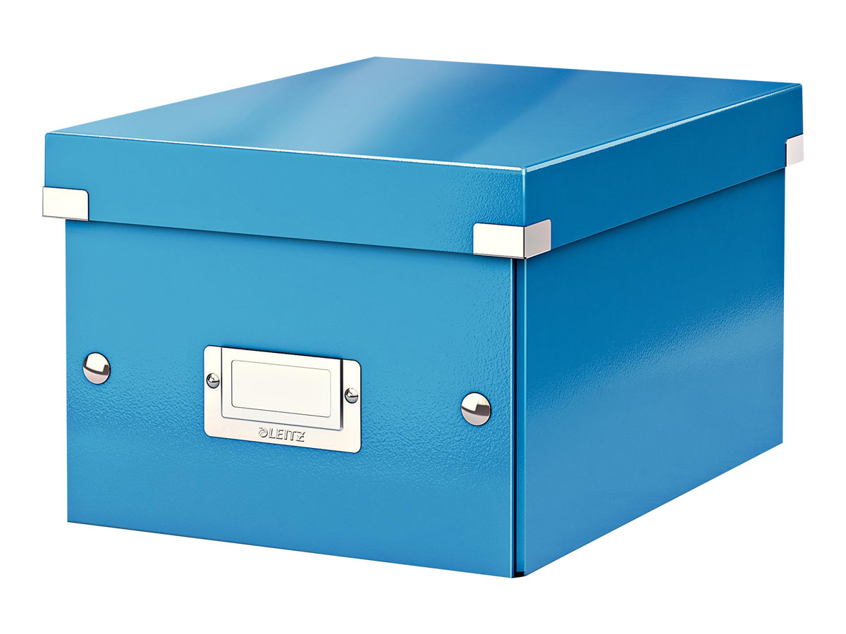 Leitz Click & Store - Boîte de rangement A5 - bleu métallisé