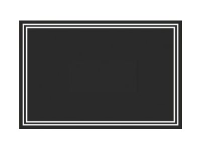 Bequet - 10 Étiquettes Ardoisine noires recto/verso - 20 x 15 cm - sans attache