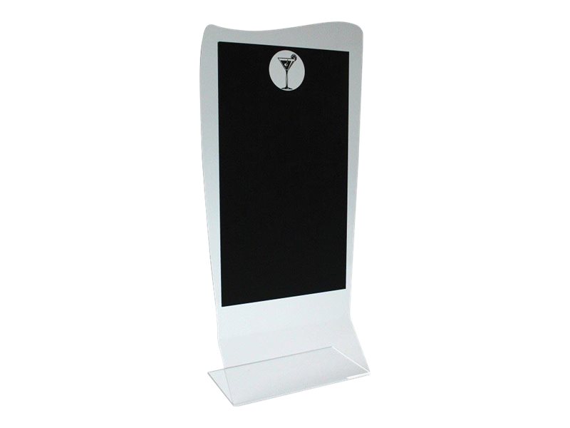 Bequet Funny - 3 Chevalets de table - 10 x 20 cm - motif couverts - double face