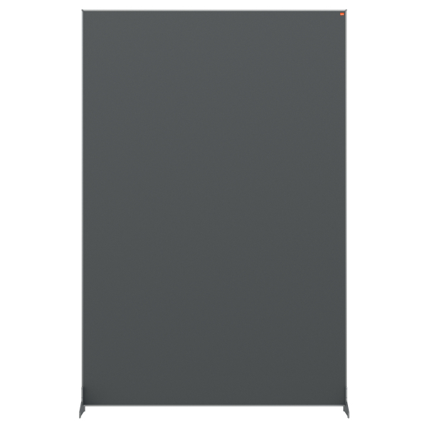 Nobo Impression Pro - Cloison de séparation - 120 x 180 cm - gris