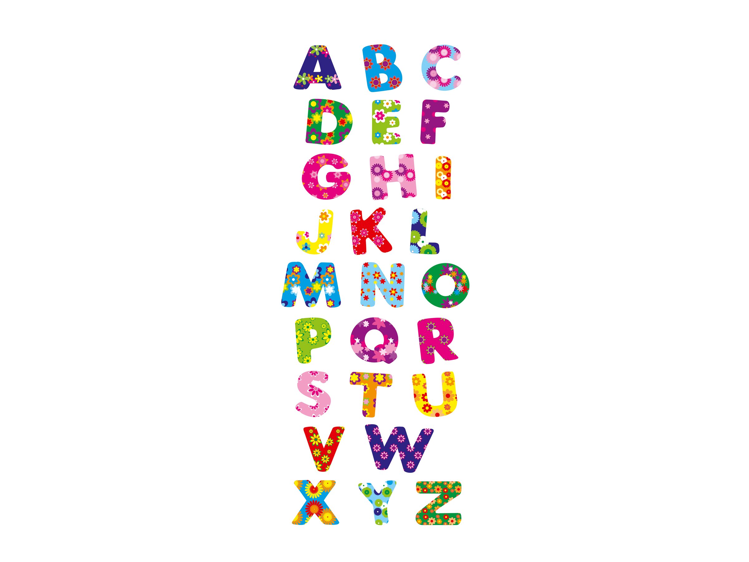 Oberthur - 78 Gomettes - alphabet