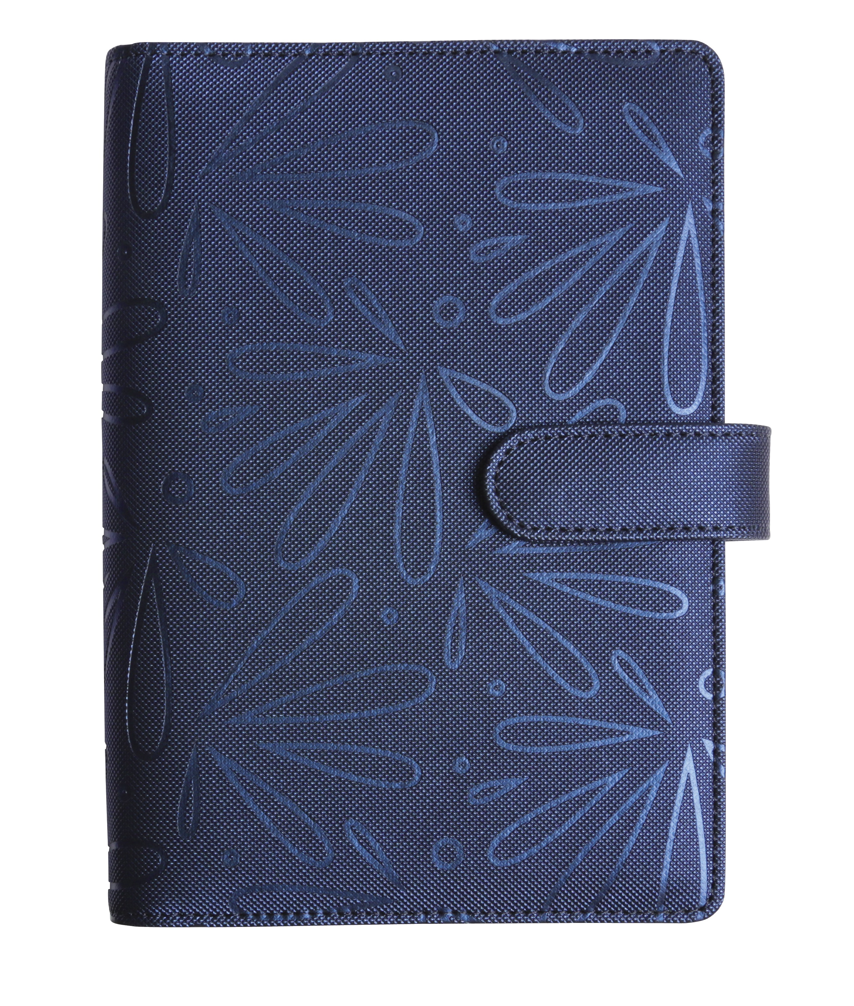 Floralie - Organiseur 16 mois - 14 x 19 cm - saphir - Exacompta