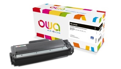 Cartouche laser compatible Brother TN2410 - noir - Owa K18157OW