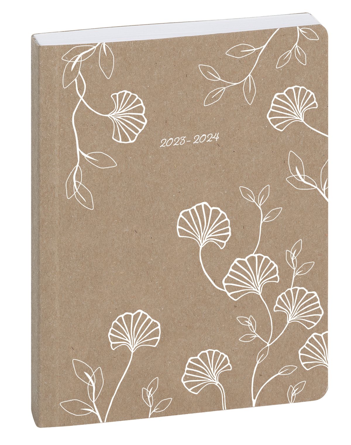 Agenda Green by Julie Adore - 1 jour par page - 12 x 17 cm - ginkgo - Exacompta