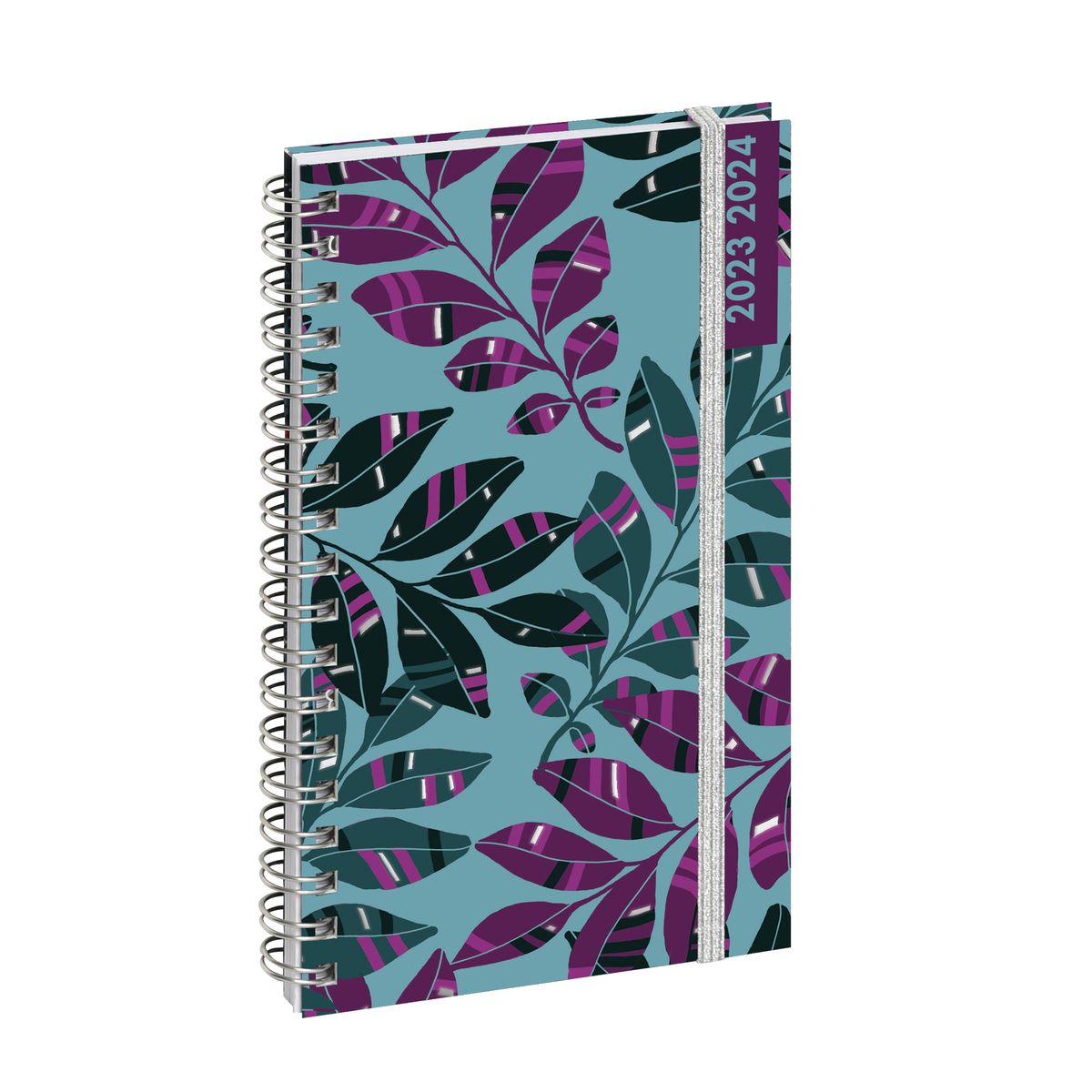 Agenda Lady Color Design - 1 semaine sur 2 pages - 9 x 16 cm - disponible dans différentes couleurs - Exacompta