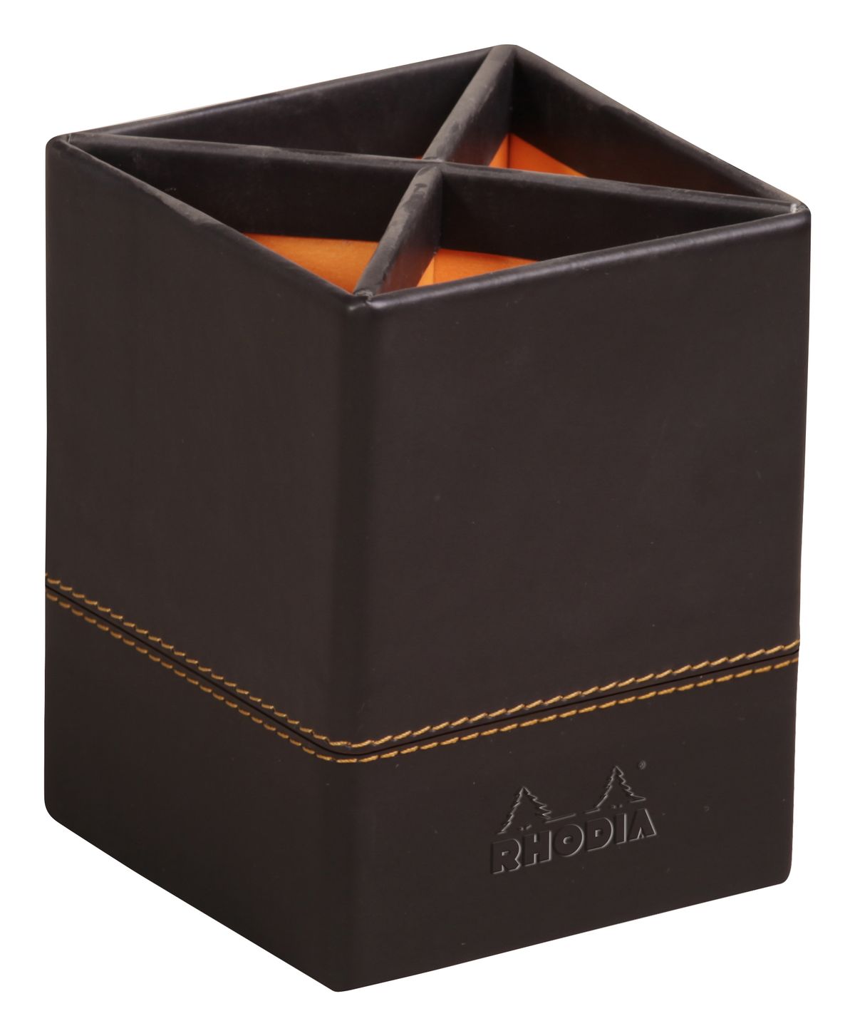 RHODIA Rhodiarama - Pot à crayons - noir - en polyuréthane