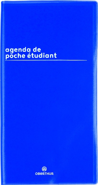 Agenda Mensuel De Poche COLOR TOUCH Oberthur - Janvier à Décembre 2026 - Format 10x15 Cm - Couleur Fuschia