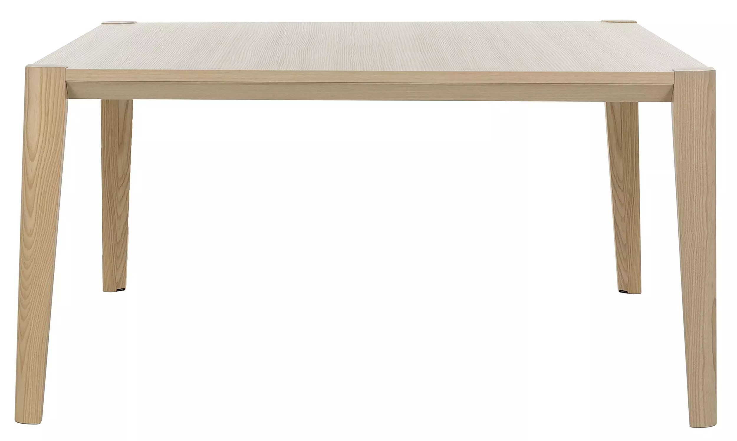 Table ABSOLU - 140x120 cm - Pieds bois - Chêne structuré
