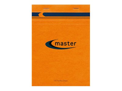 MASTER - Bloc notes - A4 - 200 pages - petits carreaux - 70g