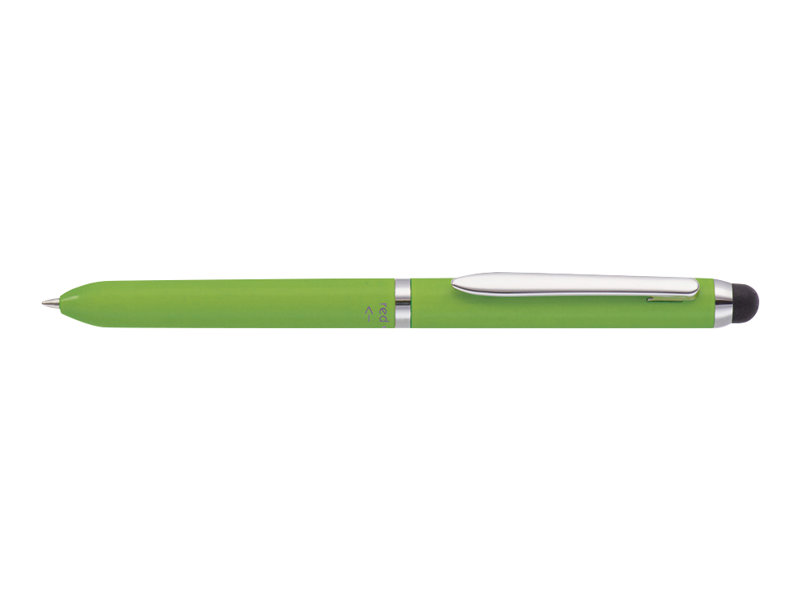 Online Touchpen - Stylo à bille 2 couleurs (bleu et rouge) vert - embout tactile