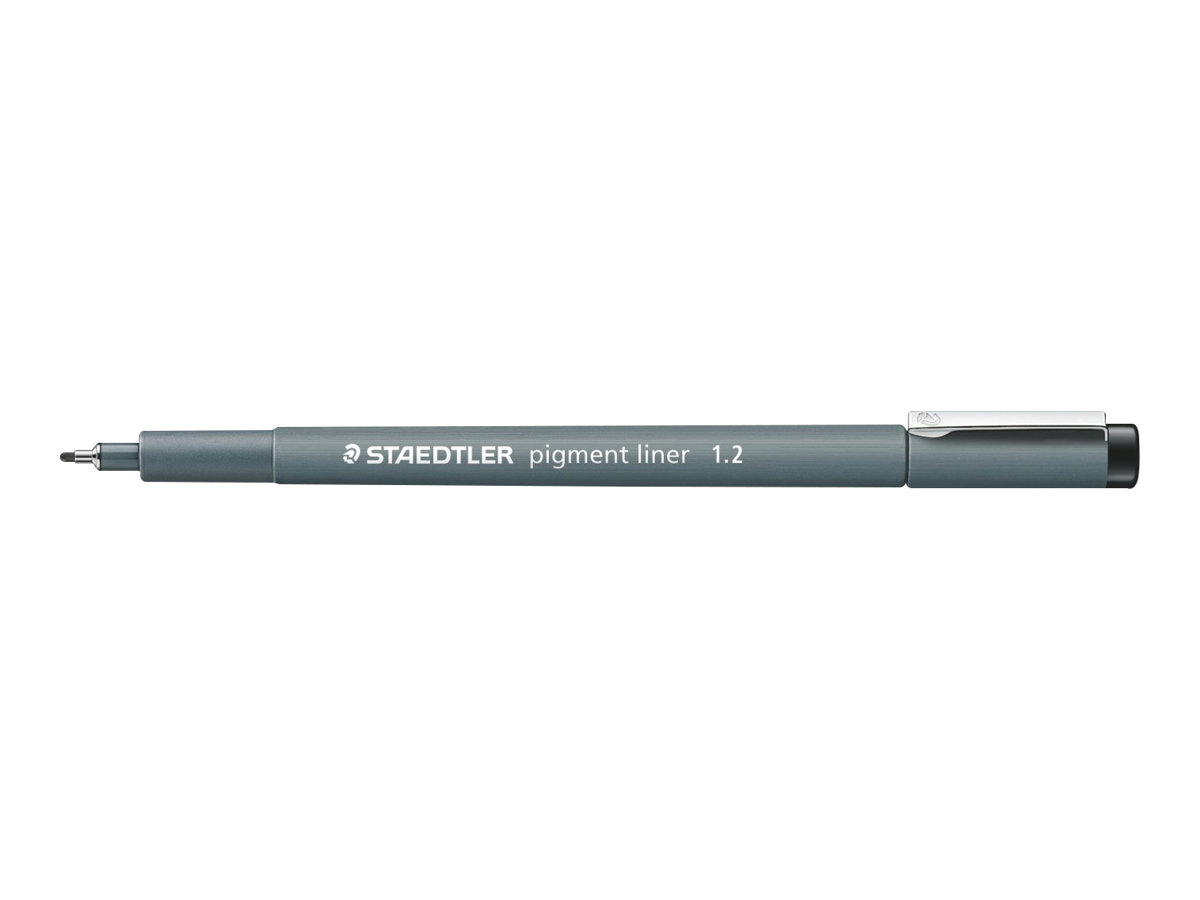 STAEDTLER pigment liner - Feutre fin - 1.2 mm - noir