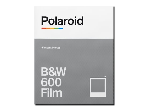 Polaroid 600 - Pack 8 Films Photos en noir et blanc