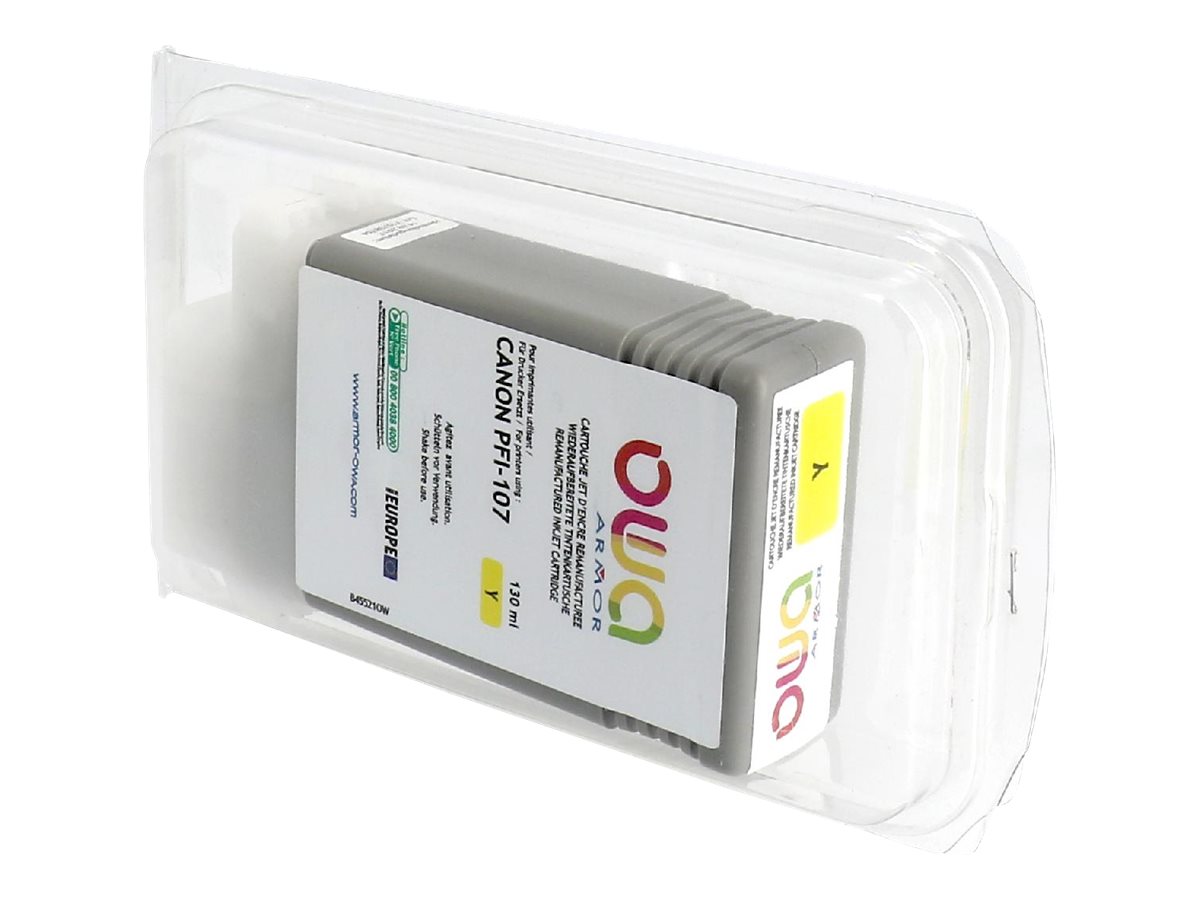 Cartouche compatible Canon PFI-107 - jaune - Owa B45521OW 
