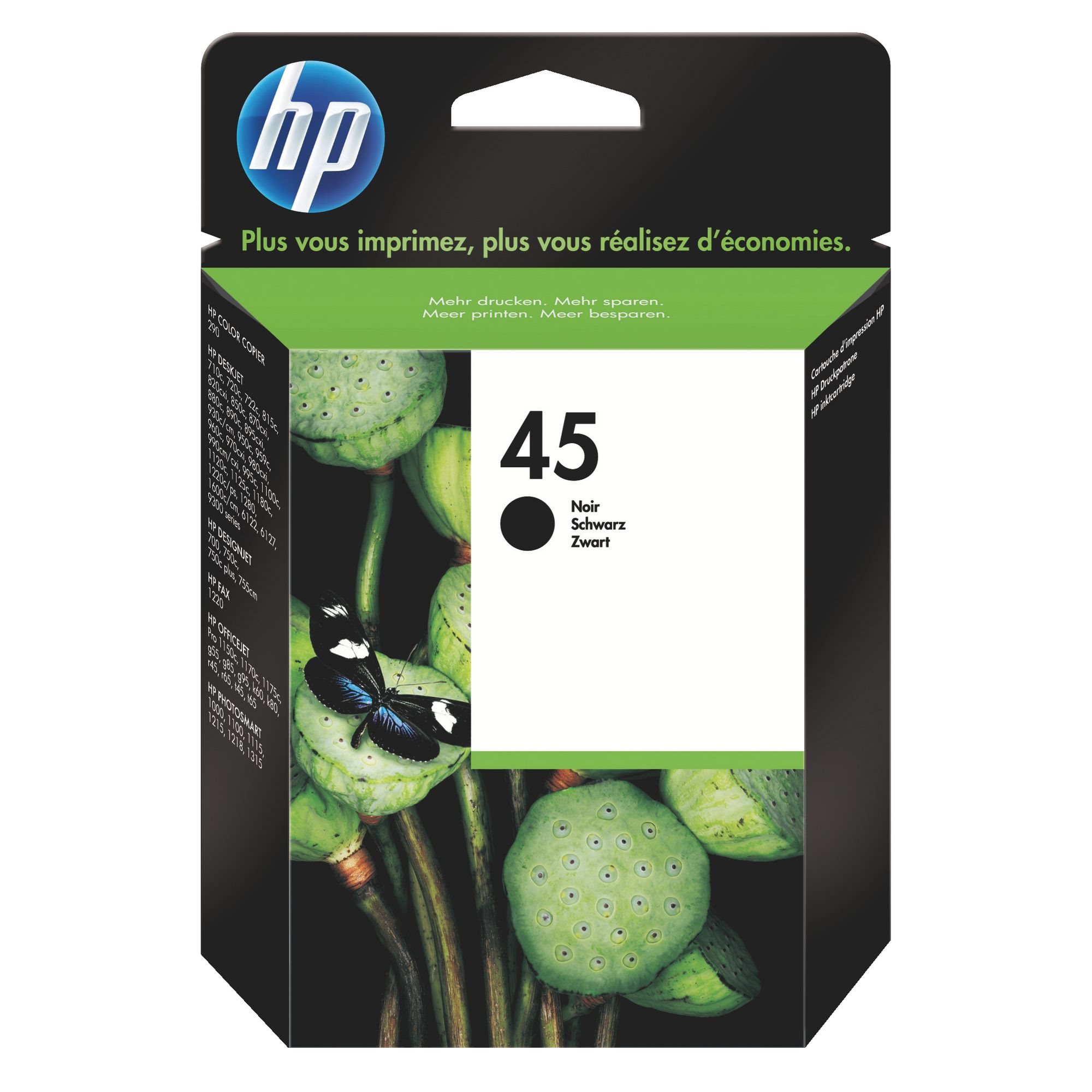 HP 45 - noir - cartouche d'encre originale
