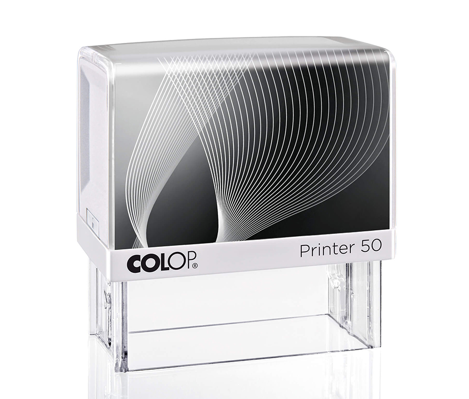 Colop Printer 50 - Tampon personnalisable - 7 lignes - format rectangulaire