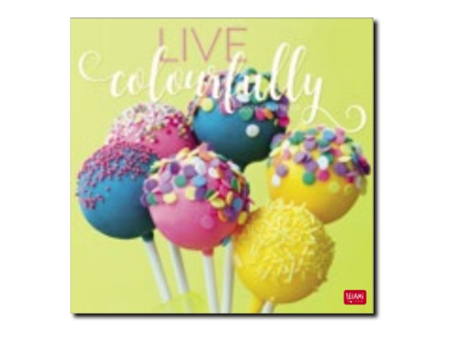 Legami Photo Collection - Calendrier 2024 - 30 x 29 cm - Vivre sa vie