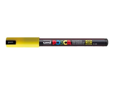 Posca - Feutre pointe extra fine - jaune