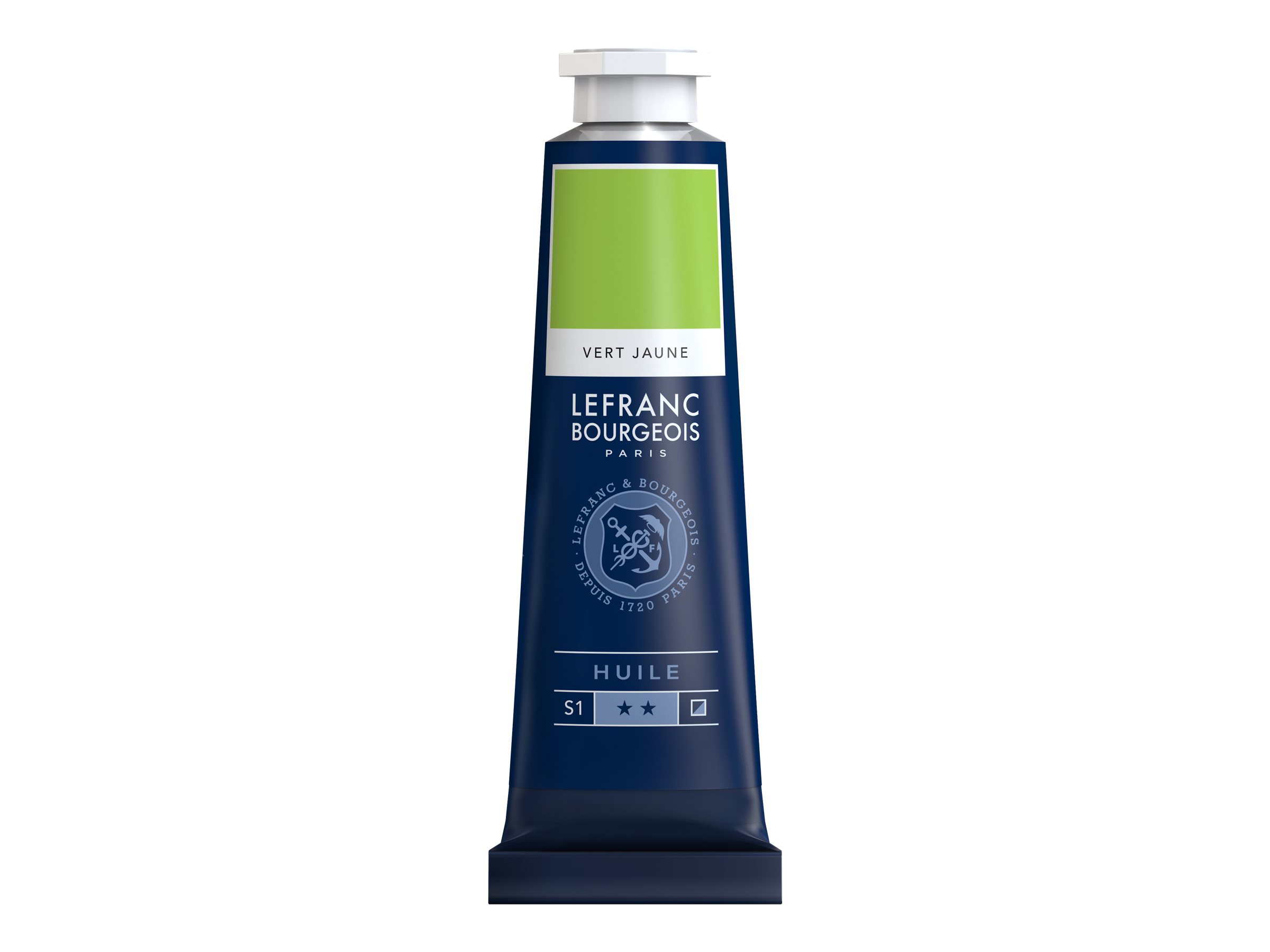Lefranc & Bourgeois - Peinture à l'huile - jaune vert - 40 ml