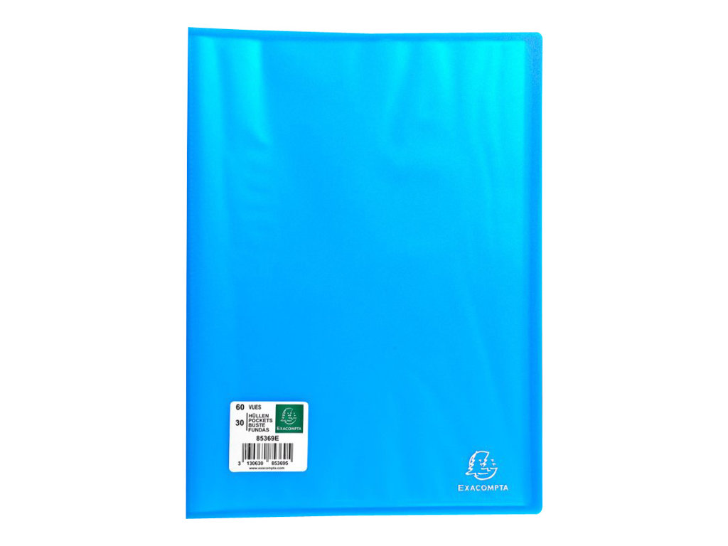 Exacompta Chromaline - Porte vues - 60 vues - A4 - disponible dans différentes couleurs