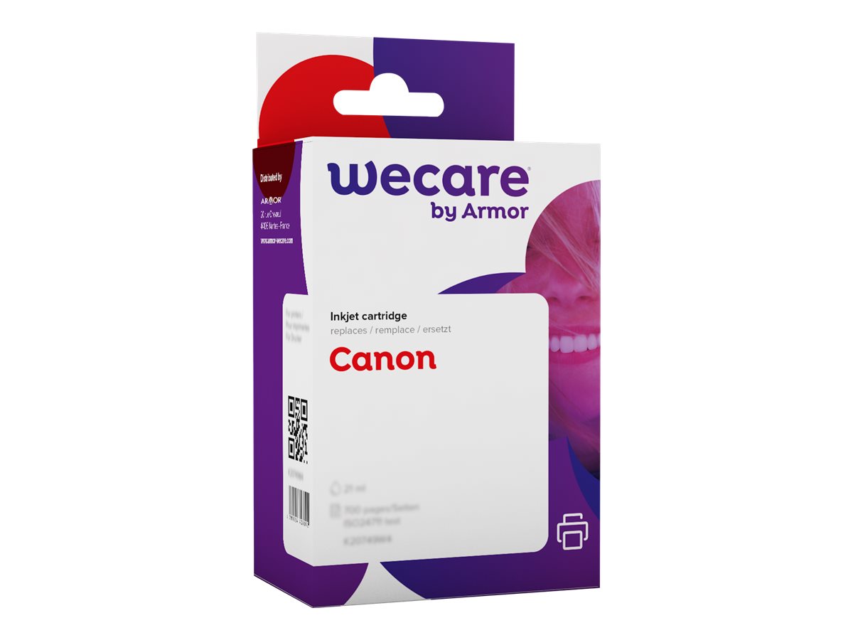 Cartouche compatible Canon PG-40/CL-41 - pack de 2 - noir, cyan, magenta, jaune - Wecare K10282W4 