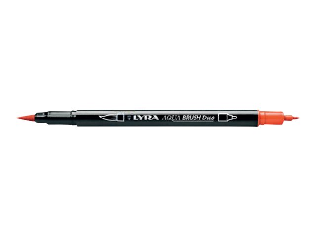 Lyra Aqua Brush Duo - Feutre pinceau double pointe - violet rouge