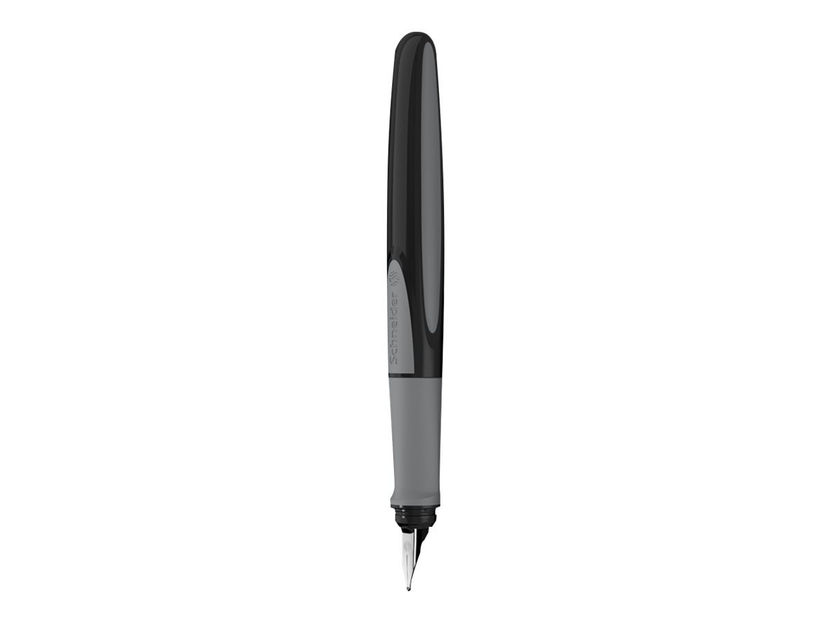 Schneider Ray Stylo Roller Rechargeable - Pointe Acier 0.7mm - 6 Cartouches Bleues Incluses