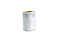 Agipa - Rouleau de 500 étiquettes d'expédition blanches - 125 x 65 mm