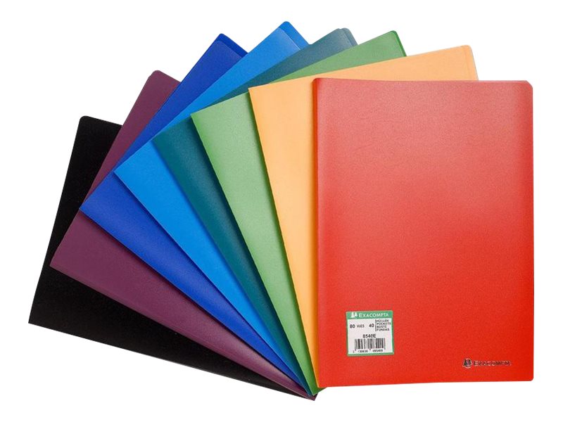 Exacompta - Porte vues - 100 vues - A4 - disponible dans différentes couleurs