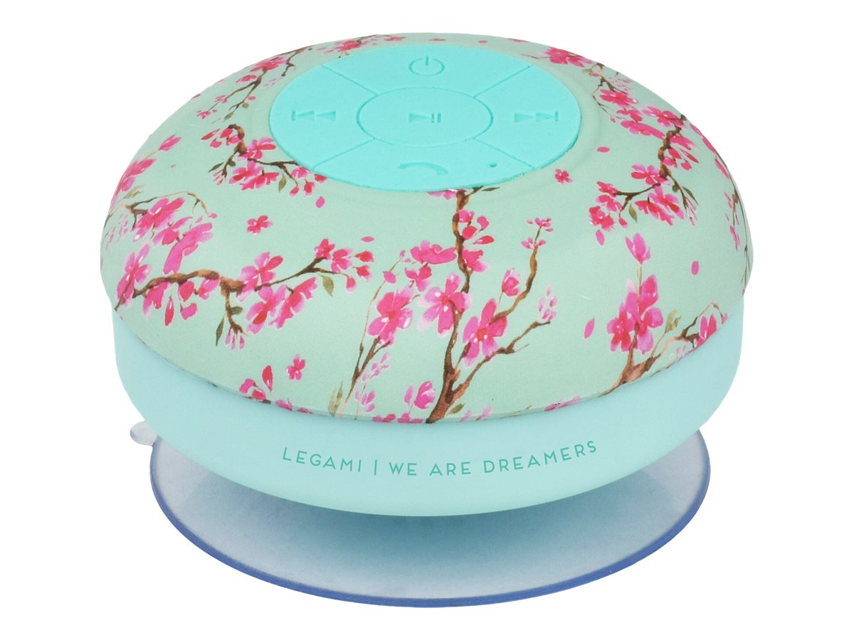 Legami - Haut-parleur bluetooth waterproof - motif bloom
